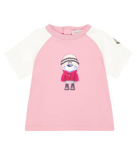 Baby - T-shirt in misto cotone - Moncler Enfant - Modalova