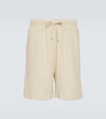 Burberry Shorts in cotone con logo - Burberry - Modalova
