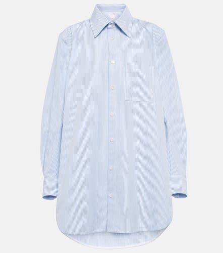 Camicia oversize in cotone a righe - Bottega Veneta - Modalova
