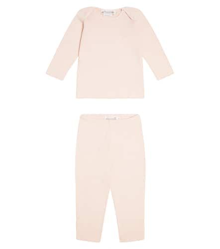Baby - Pullover e pantaloni Fili in cotone e cashmere - Bonpoint - Modalova