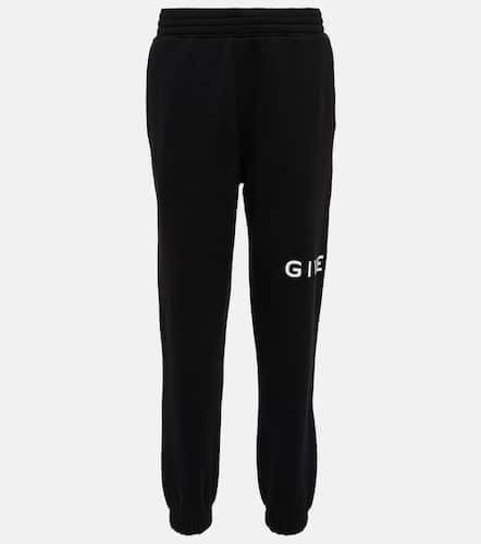 Pantaloni sportivi in jersey di cotone - Givenchy - Modalova