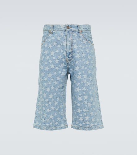 ERL Shorts di jeans jacquard - ERL - Modalova