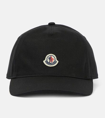 Cappello da baseball in canvas con logo - Moncler - Modalova