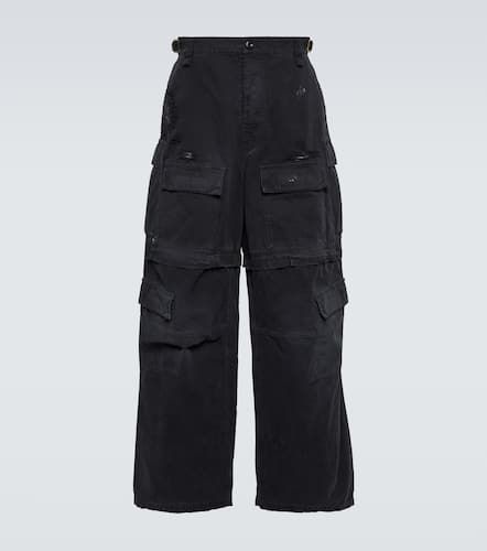 Pantaloni cargo in twill di cotone - Balenciaga - Modalova