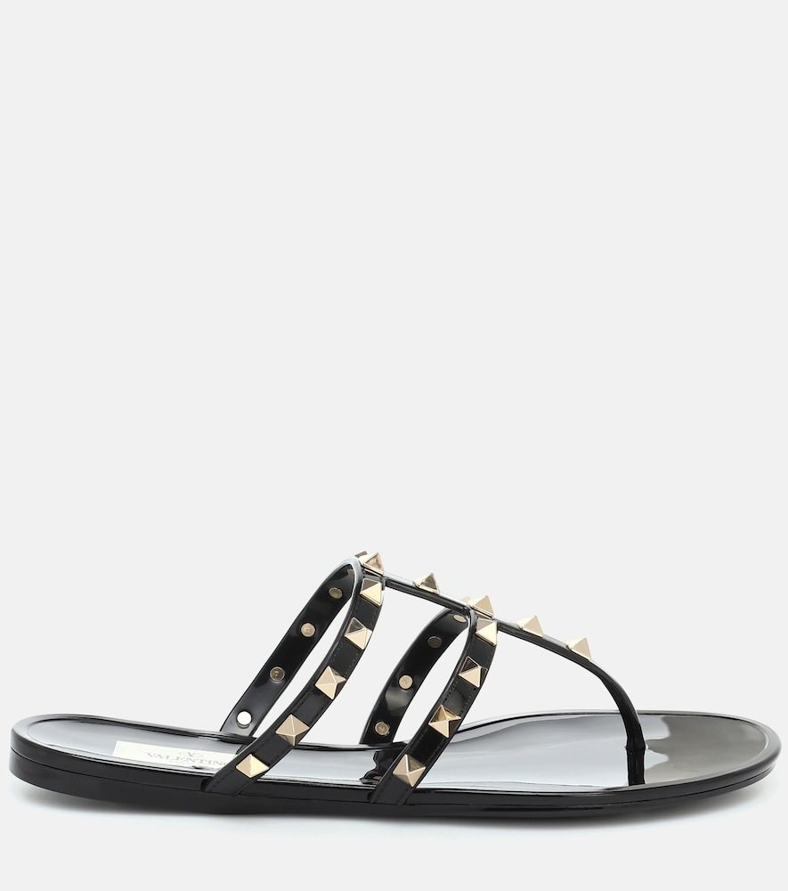 Rockstud PVC thong slides - Valentino Garavani - Modalova