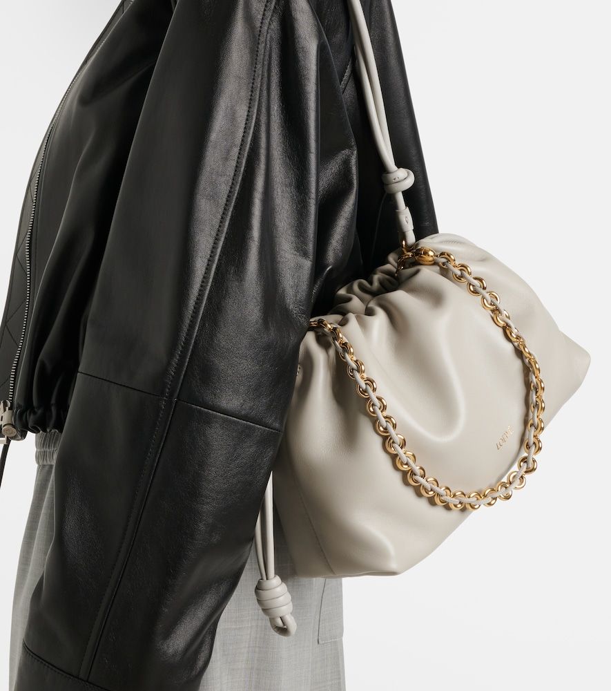 Bolso al hombro Flamenco Medium de piel - Loewe - Modalova