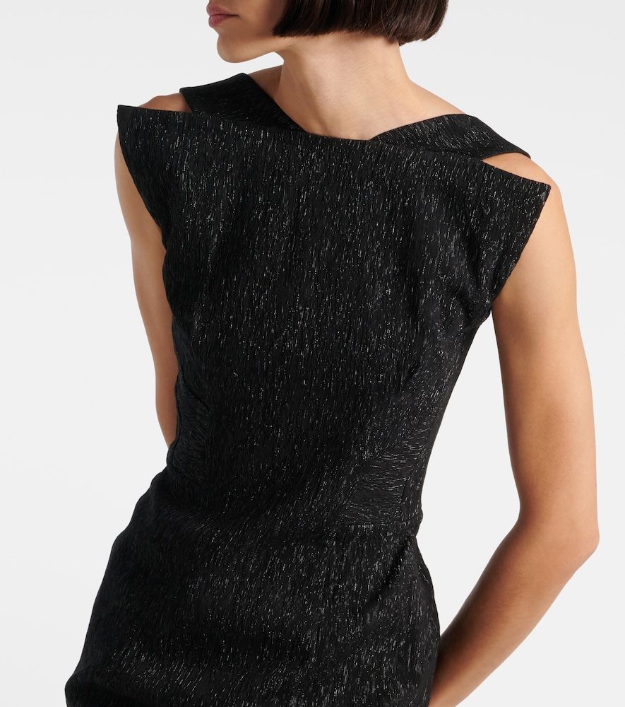 Singular open-back lame cocktail dress - Maticevski - Modalova