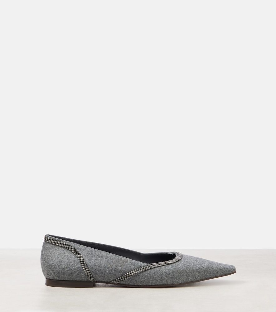 Monili ballet flats - Brunello Cucinelli - Modalova