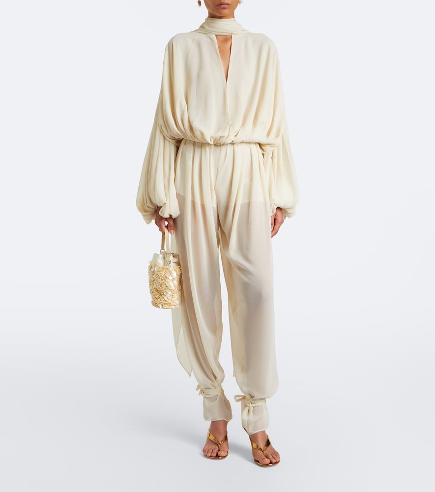 De La Vali Blusa Solana in chiffon - De La Vali - Modalova