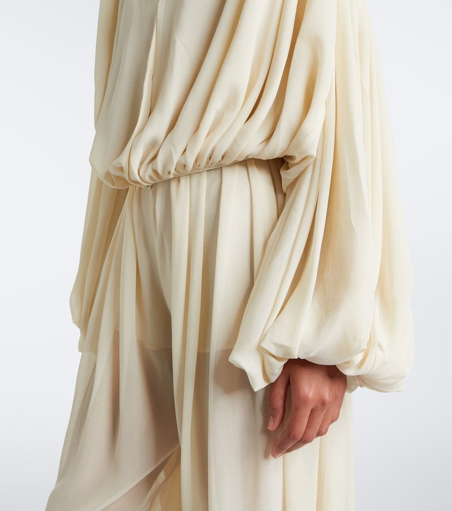De La Vali Blusa Solana in chiffon - De La Vali - Modalova