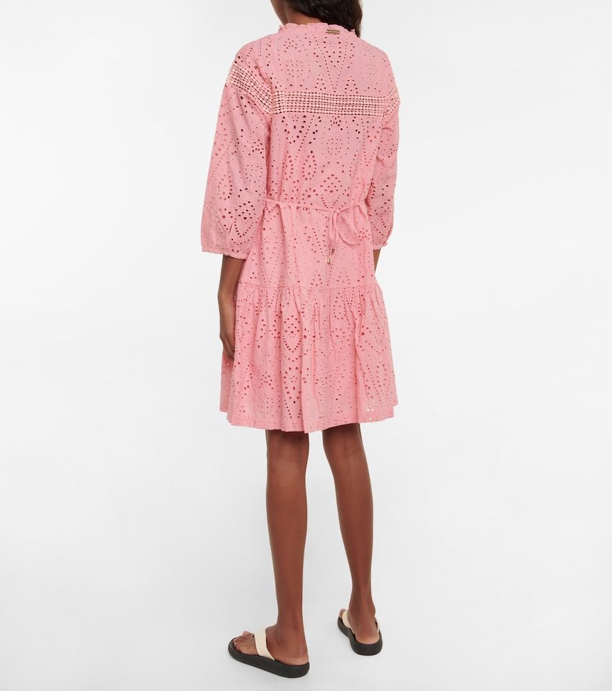 Vestido de algodón con bordado inglés - Heidi Klein - Modalova