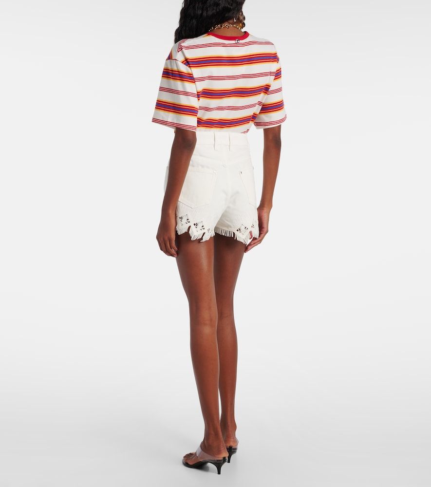 Rabanne Shorts in cotone macramé - Rabanne - Modalova