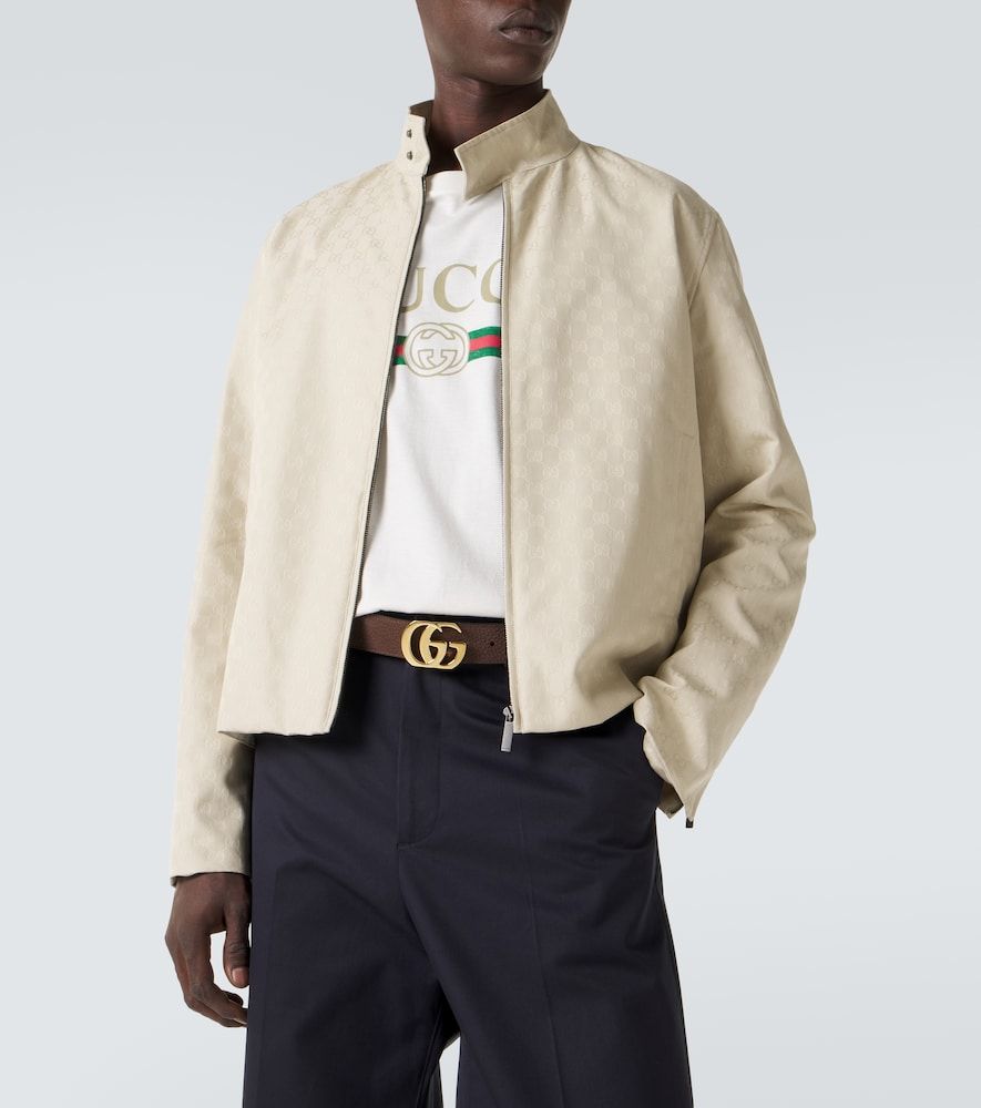 Gürtel Cut GG Marmont aus Leder - Gucci - Modalova