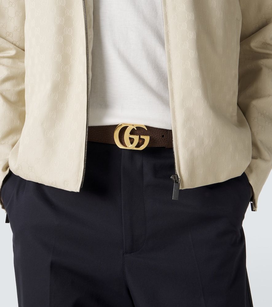Gürtel Cut GG Marmont aus Leder - Gucci - Modalova