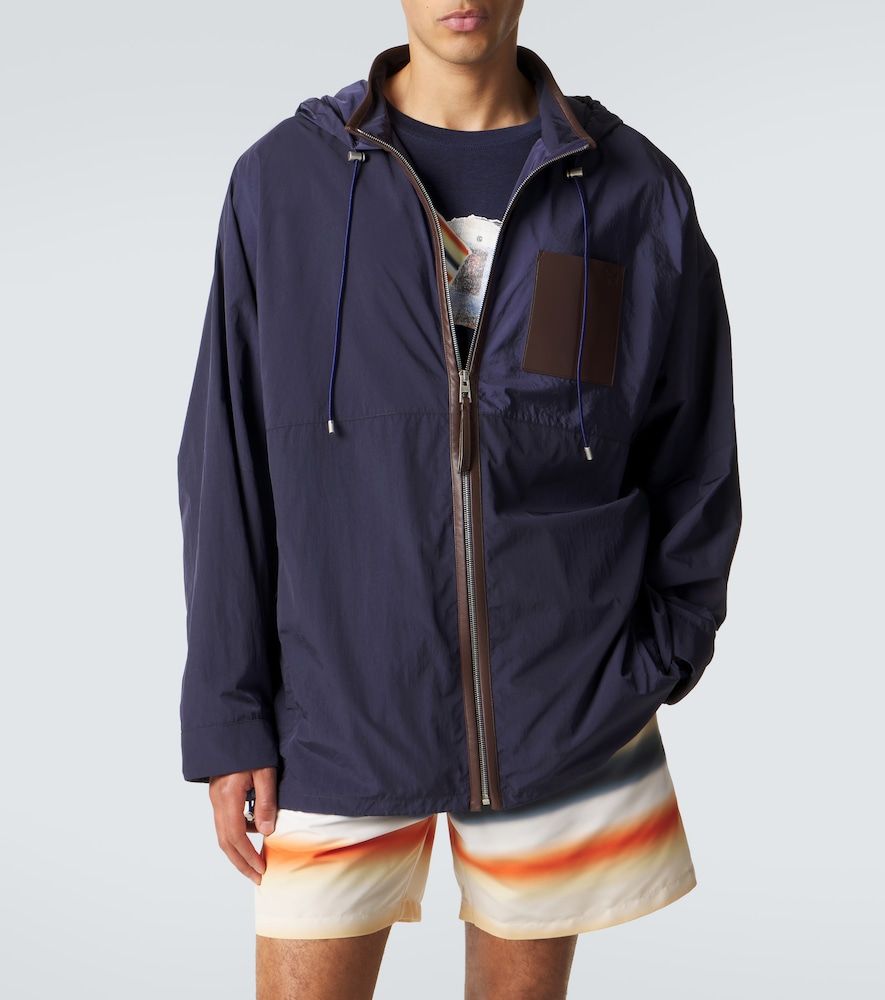 Chaqueta Paula's Ibiza de ripstop con piel - Loewe - Modalova