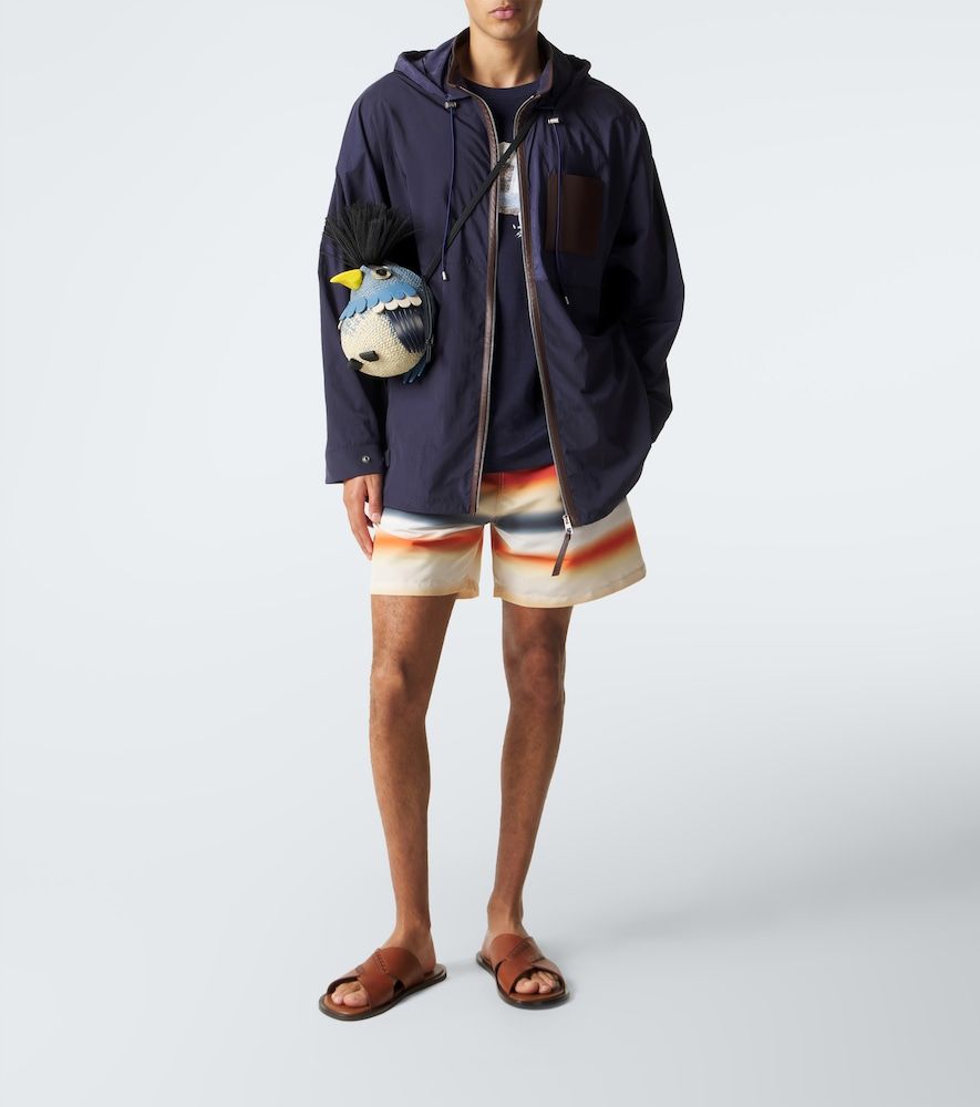 Chaqueta Paula's Ibiza de ripstop con piel - Loewe - Modalova