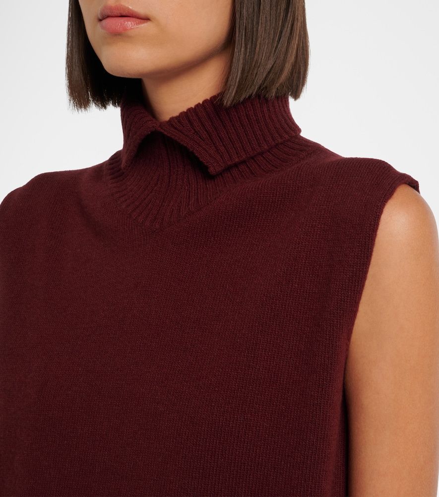Chaleco de lana de cuello alto - Jil Sander - Modalova