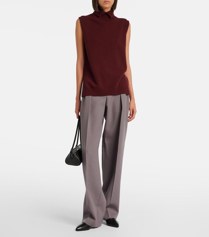 Chaleco de lana de cuello alto - Jil Sander - Modalova