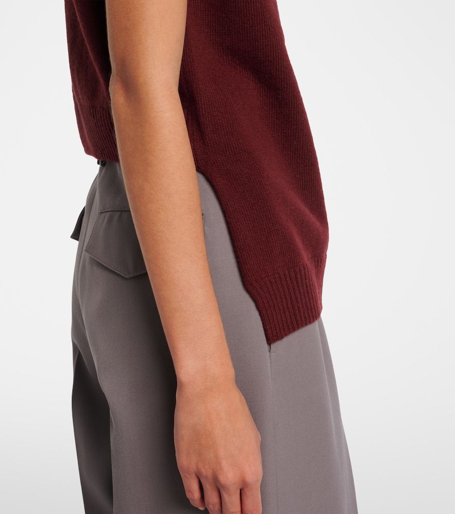 Chaleco de lana de cuello alto - Jil Sander - Modalova