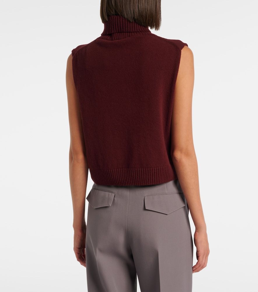 Chaleco de lana de cuello alto - Jil Sander - Modalova