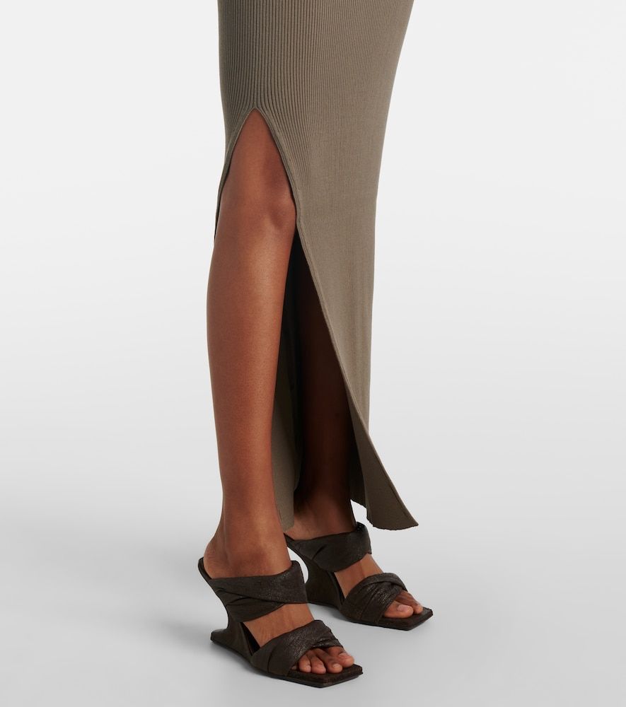 Rick Owens Abito lungo monospalla - Rick Owens - Modalova
