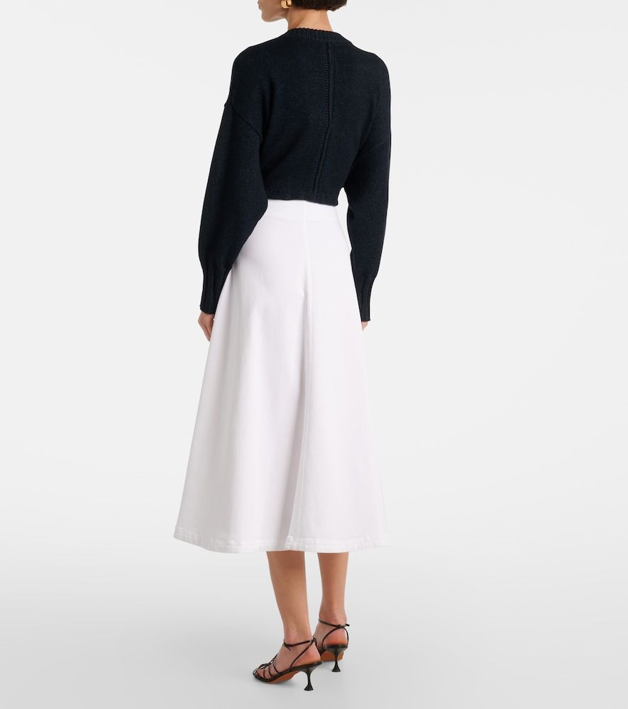 Falda midi Varda en mezcla de algodón - Altuzarra - Modalova