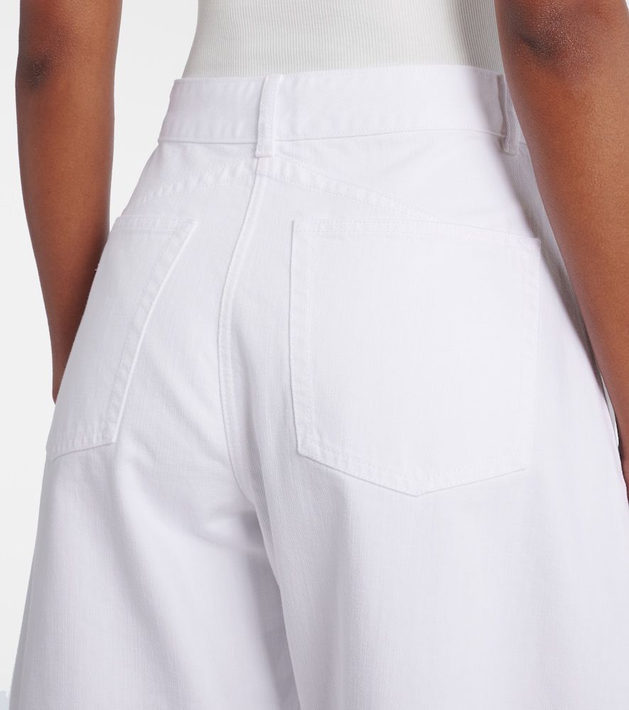 Alaïa Jeans barrel a vita media - Alaia - Modalova