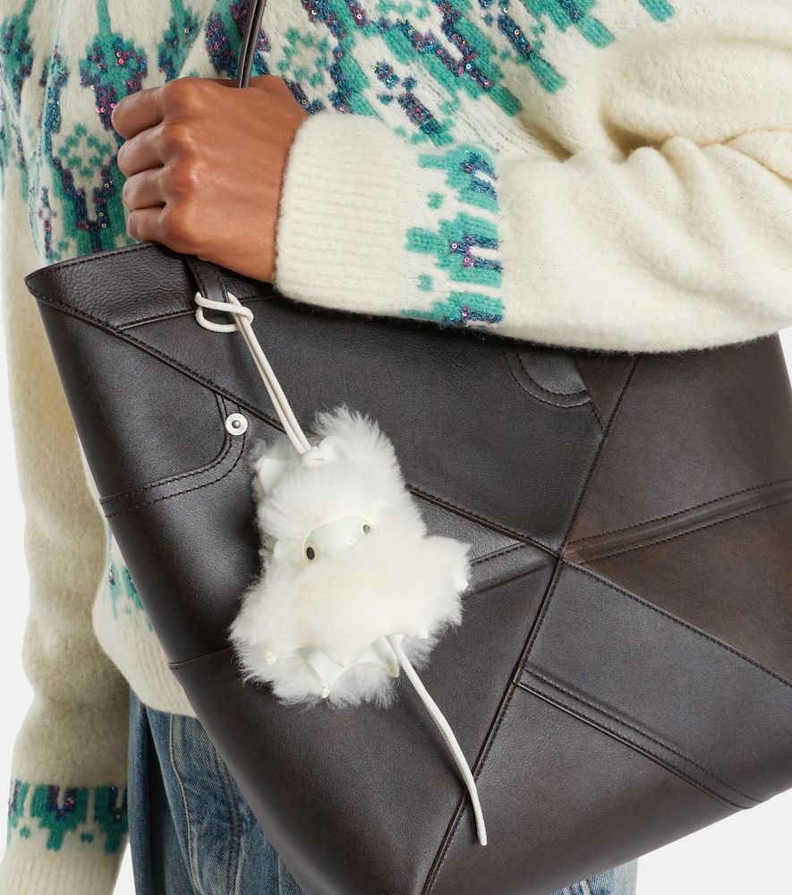 Charm para bolso Bunny de borrego - Loewe - Modalova