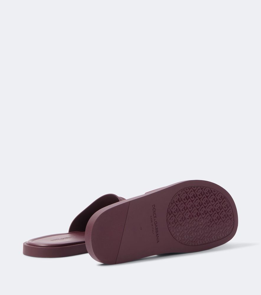 Dolce&Gabbana DG rubber slides - Dolce&Gabbana - Modalova