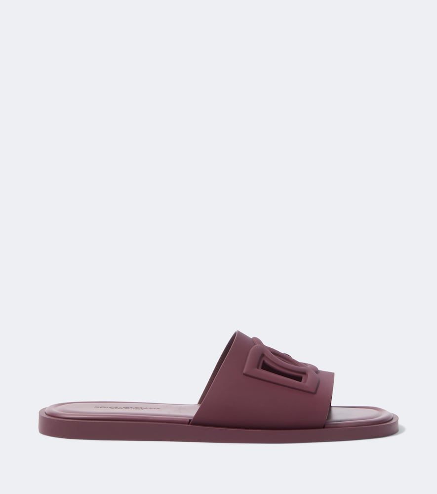 Dolce&Gabbana DG rubber slides - Dolce&Gabbana - Modalova