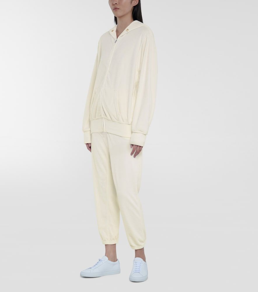 Les Tien Velour hoodie - Les Tien - Modalova
