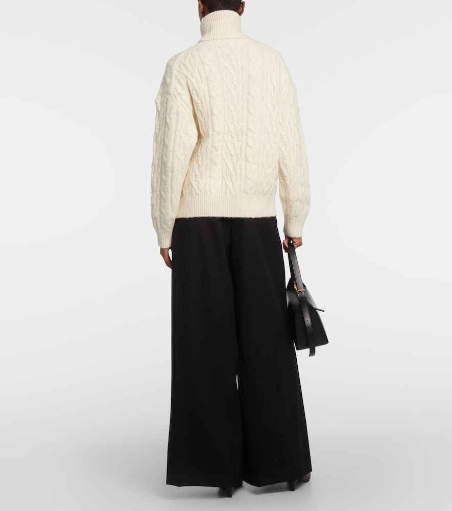 Annie alpaca-blend turtleneck sweater - Nili Lotan - Modalova