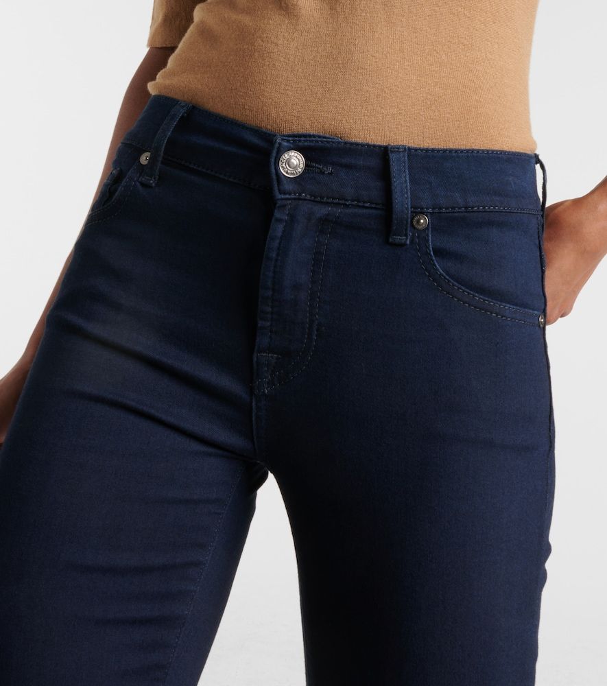 Jeans bootcut a vita media - 7 For All Mankind - Modalova