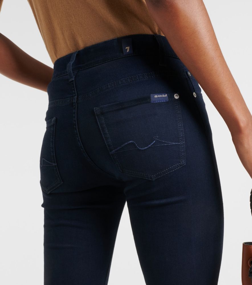 Jeans bootcut a vita media - 7 For All Mankind - Modalova