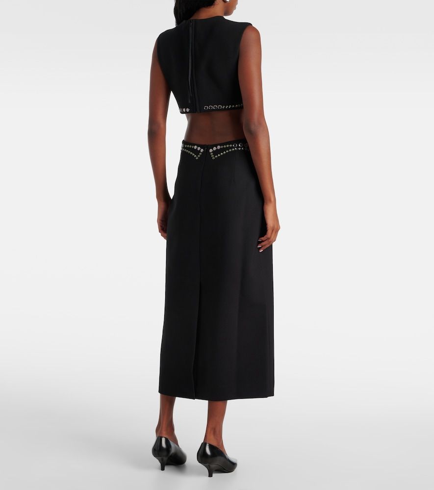 Vestido midi adornado - Dorothee Schumacher - Modalova