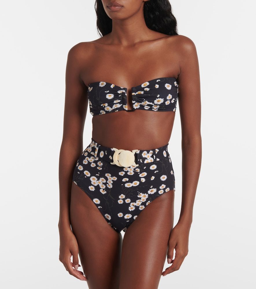 Braga de bikini Discret floral de tiro alto - Eres - Modalova