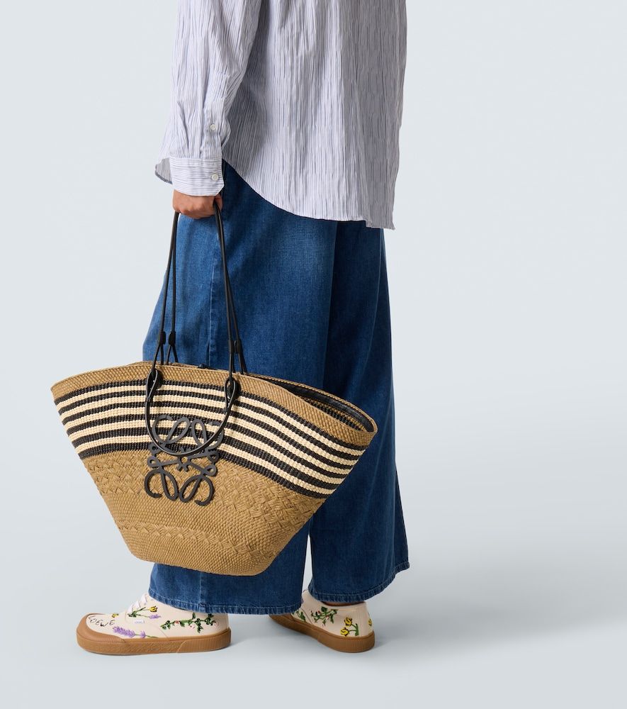 Bolso cesta Paula's Ibiza Large con anagrama - Loewe - Modalova