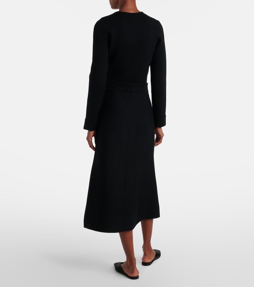 Falda midi Sharp Ambition en mezcla de lana - Dorothee Schumacher - Modalova