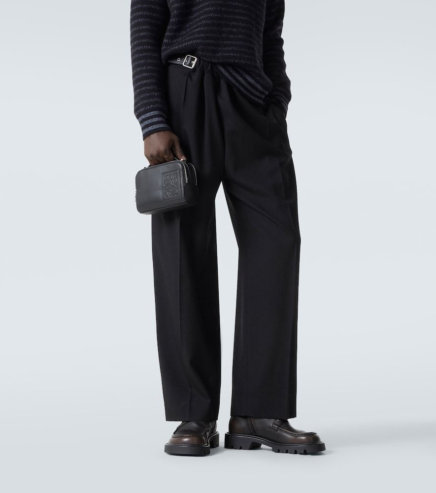 Bolso cruzado Mini de piel con anagrama - Loewe - Modalova