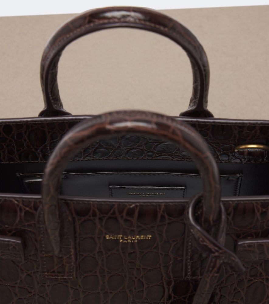 Bolso Sac De Jour Nano de piel - Saint Laurent - Modalova