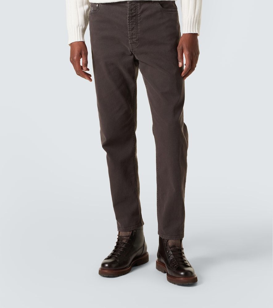 Jeans regular a vita media - Brunello Cucinelli - Modalova