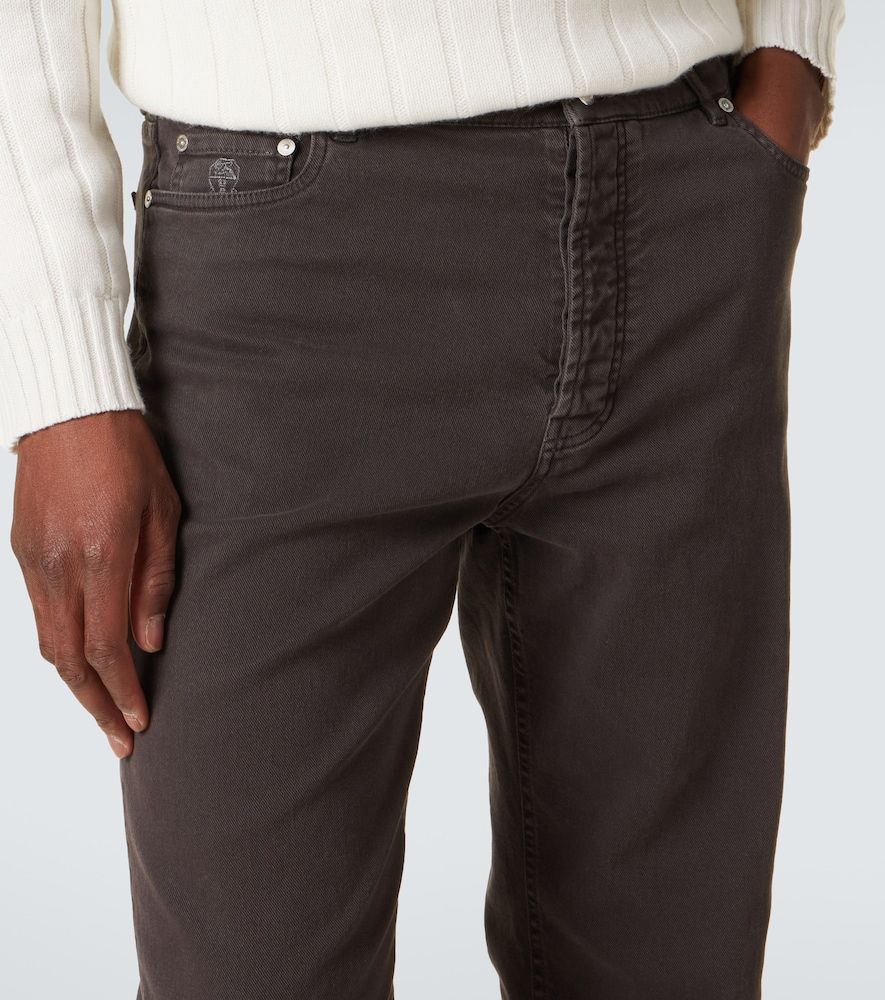 Jeans regular a vita media - Brunello Cucinelli - Modalova