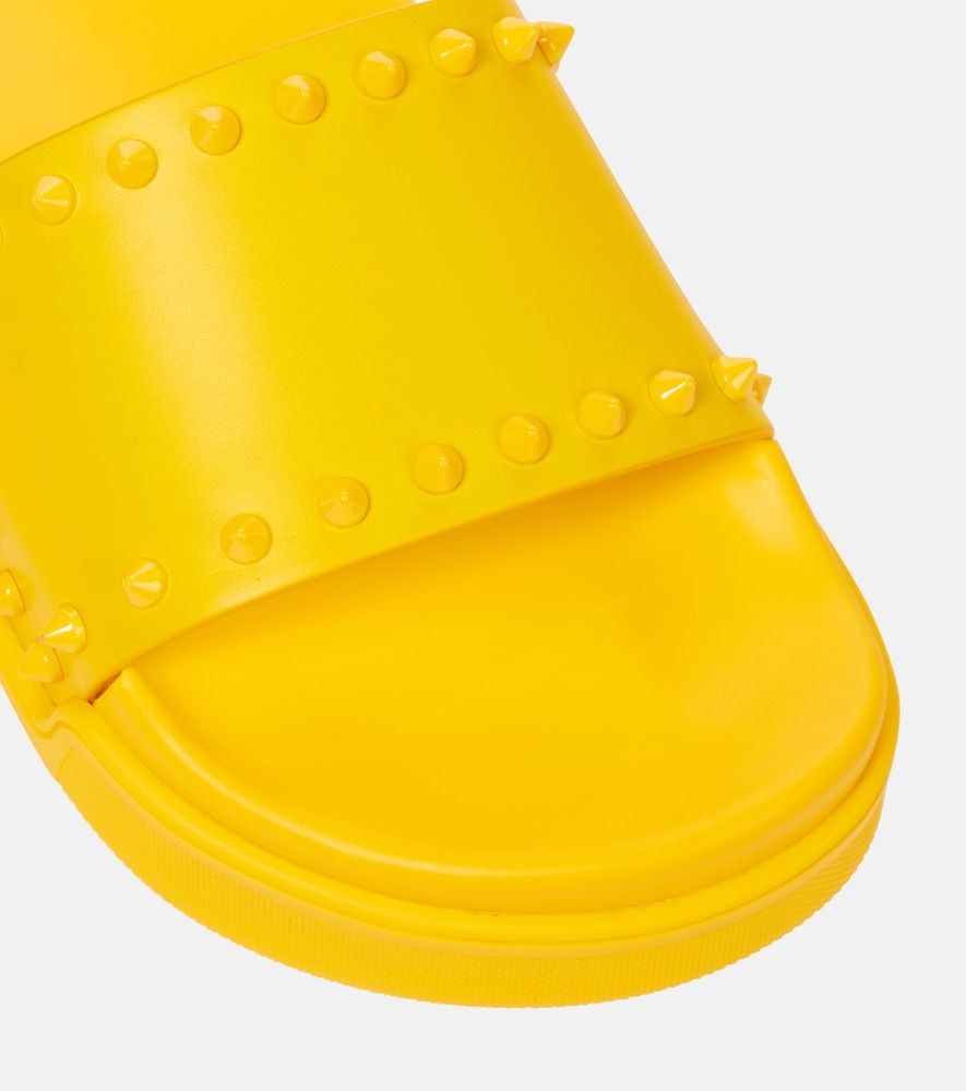 Pool Stud embellished slides - Christian Louboutin - Modalova