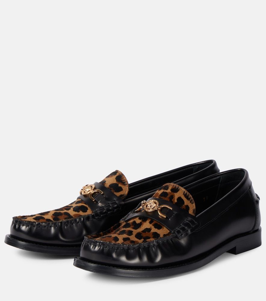 Medusa '95 leopard-print loafers - Versace - Modalova