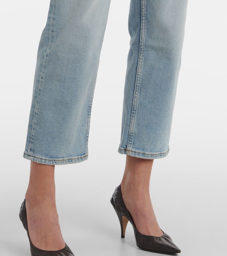 Jeans rectos 70s Stove Pipe de tiro alto - Re/Done - Modalova