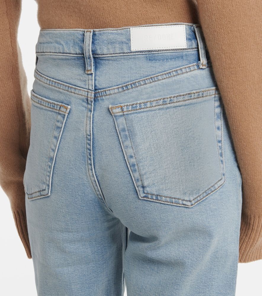 Jeans rectos 70s Stove Pipe de tiro alto - Re/Done - Modalova