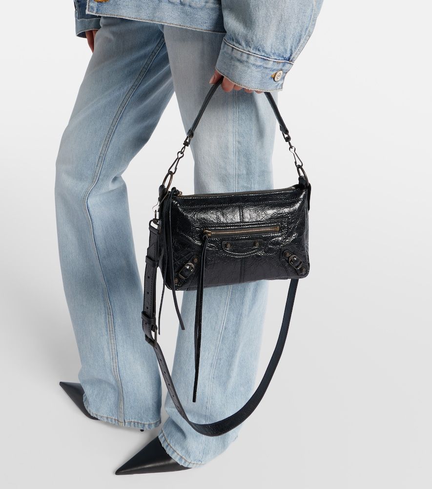 Borsa a spalla Le City Moto Small in pelle - Balenciaga - Modalova