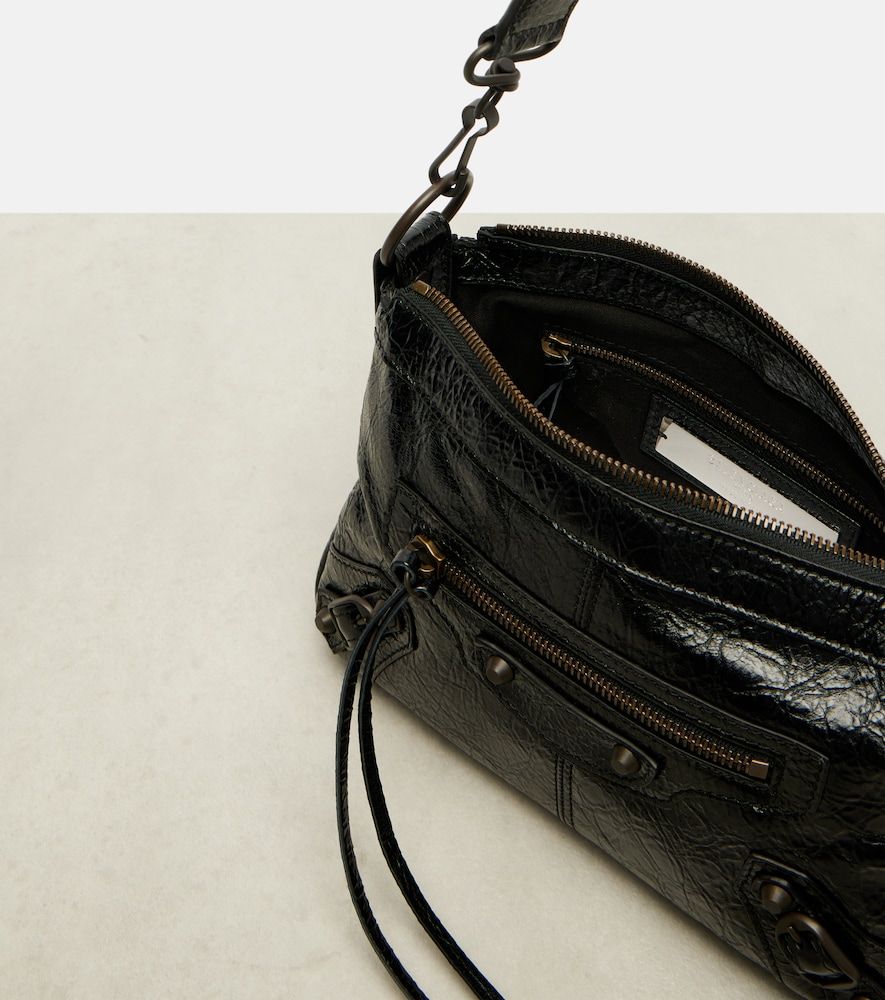 Borsa a spalla Le City Moto Small in pelle - Balenciaga - Modalova