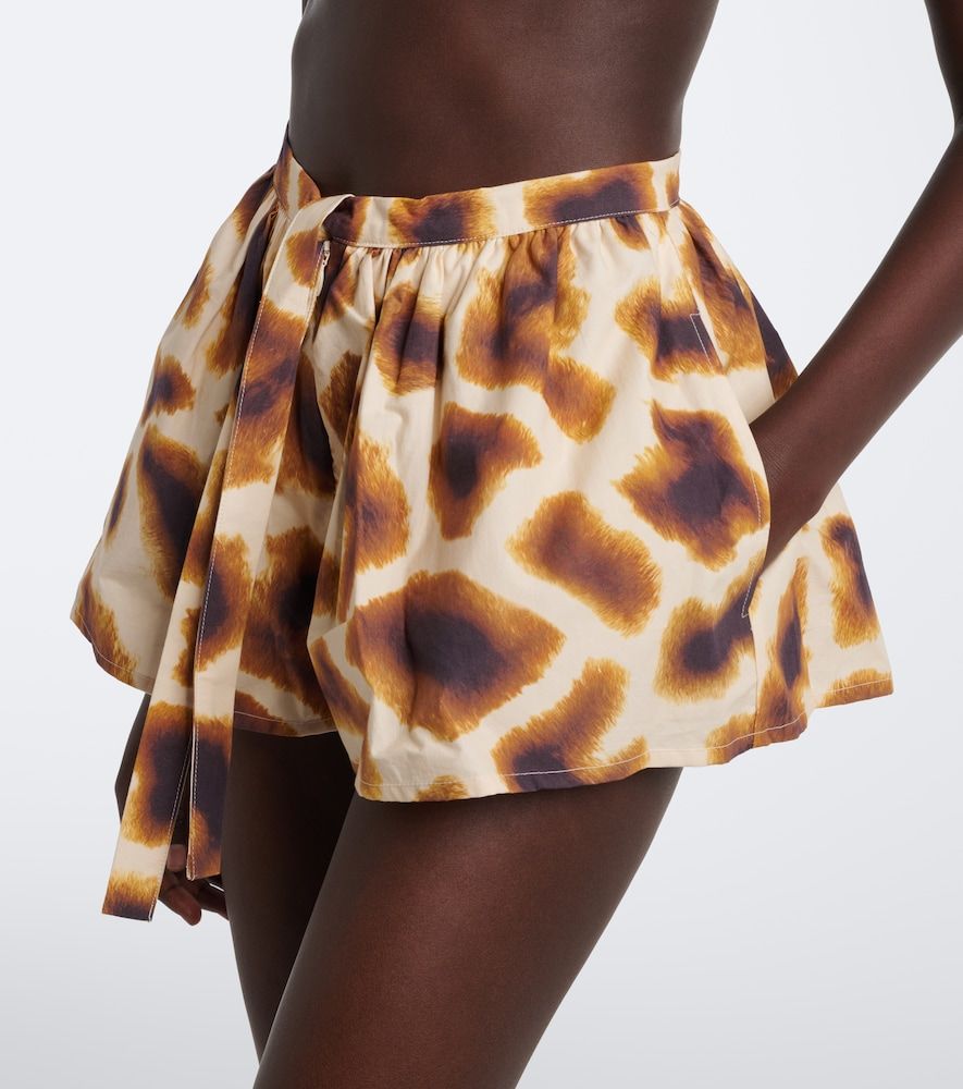 Shorts de algodón estampados - Christopher Esber - Modalova