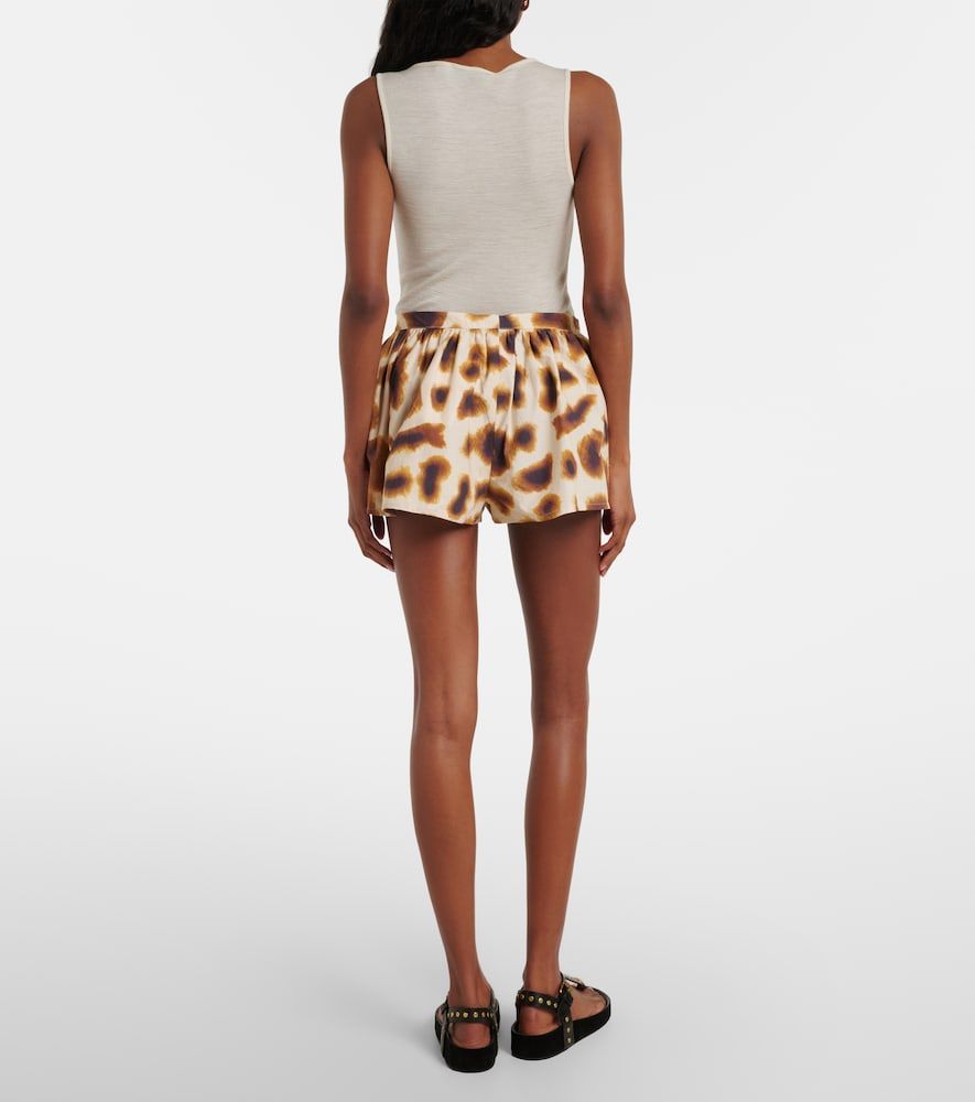 Shorts de algodón estampados - Christopher Esber - Modalova